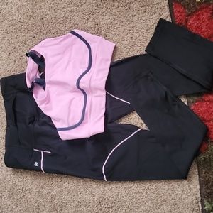 Fabletics workout set, small